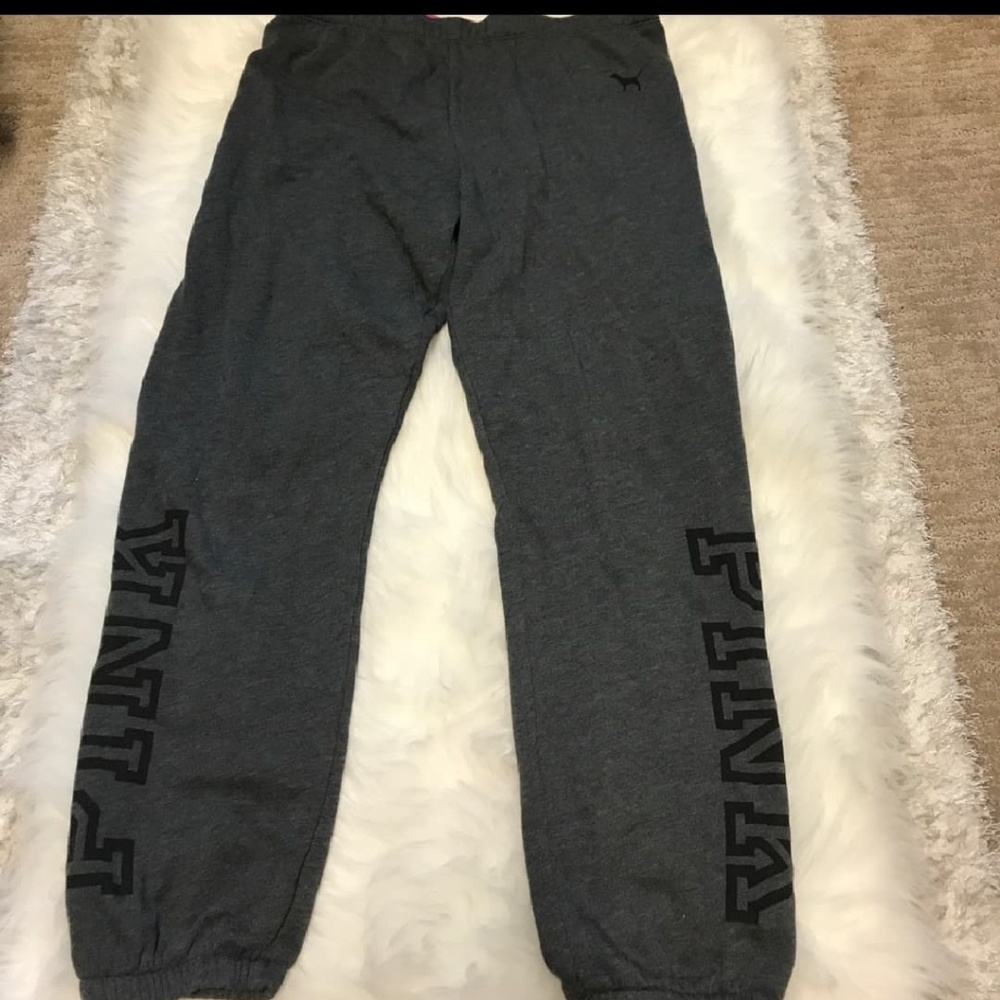 Pink sweatpants